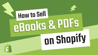 Quickly Learn How to Sell eBooks & PDFs on Shopify in 100 Seconds screenshot 2
