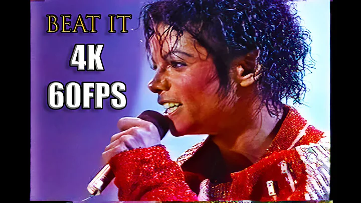 Michael Jackson and The Jacksons - VICTORY TOUR "Beat It" AI UPSCALE 4K 60FPS (1984)