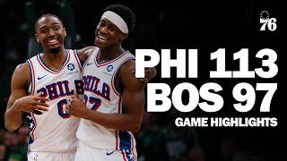 Game Highlights: SIXERS FORCE A GAME 6 screenshot 4