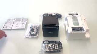 Unboxing the TM-m30III Printer from Epson