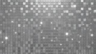 Silver Mirror Animation Disco Ball Effect | screensaver to loop