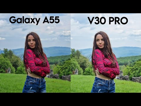 Samsung Galaxy A55 vs Vivo V30 Pro Camera Test Comparison