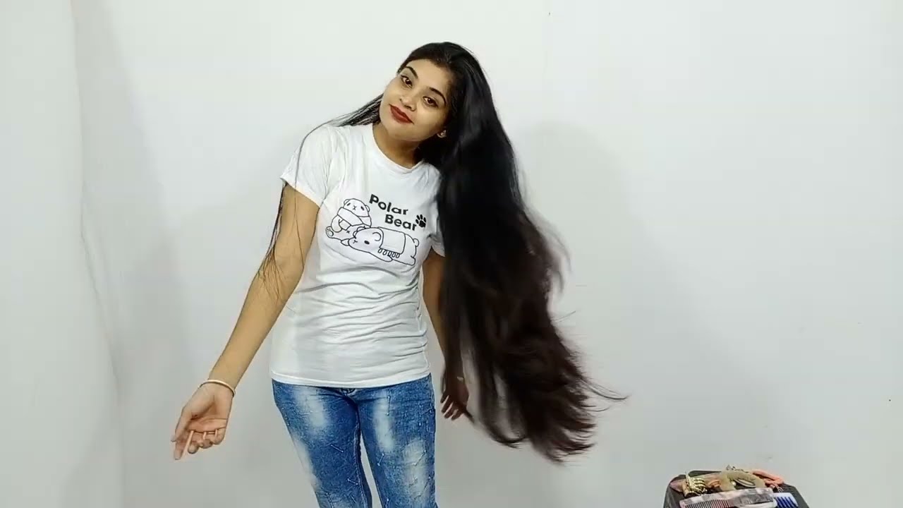 Mannu Long Hair Play Pull By Male