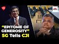 Cji chandrachuds heartening gesture for junior lawyers epitome of generosity  law today