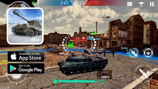 لعبة Tank Warfare: PvP Blitz Game -‏ الاندرويد والايفون جيم بلاي screenshot 1
