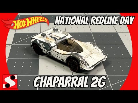 Hot Wheels Chaparral 2G Redline Restoration - National Redline Day #redlineday #fourhorsemendiecast