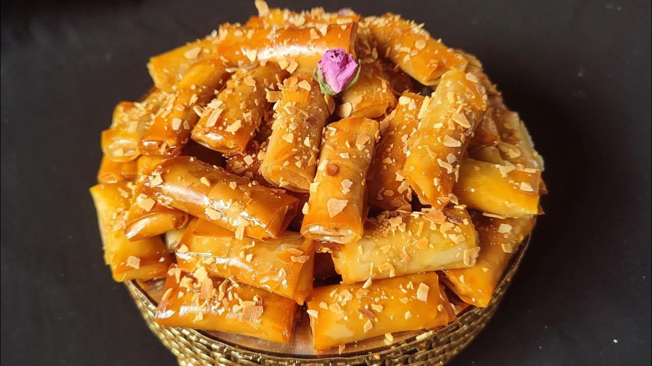 بدون قلي ولا ورقة بسطيلة 💥 غير رابعة ديال اللوز سيكار ديال نهار الكبير ضيفي هاد المكون خطير فالمذاق