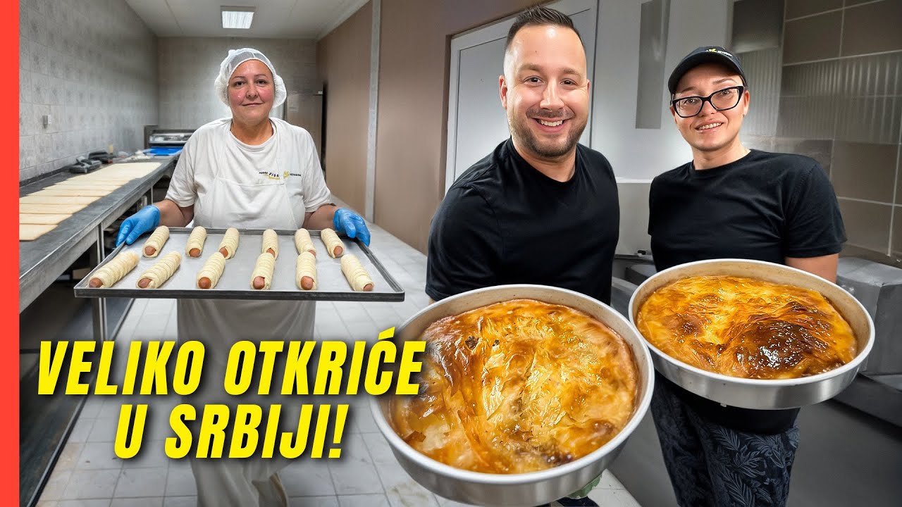 Hitno otputovao u Srbiju – čovjek i stroj napravili burek! 🔥