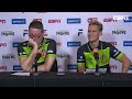 Simon Mitchell & Kyle Adnam post-match press conference vs Brisbane Bullets (Round 12, NBL23)