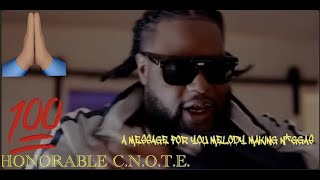 (2022) Super Producer Honorable C.N.O.T.E.'s Message To the Producers Sending Him "Mid" Melodies 👀🎶🎵