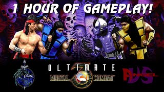 1 Hour of UMK3+ Gameplay with Angel VS Feat. UltraShadow!