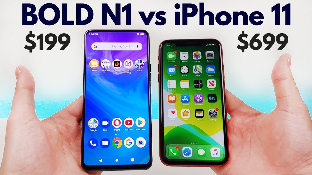BOLD N1 vs iPhone 11 - Who Will Win?