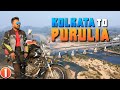 Kolkata to purulia by bike 2024  new route  baranti lake hill resort  panchet dam  purulia tour