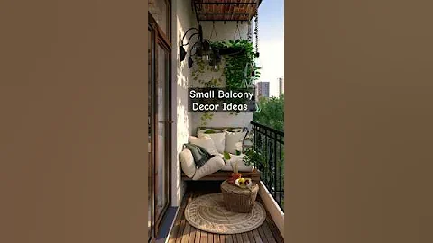 Stunning Small Apartments Balcony Ideas #balcony #apartment #decorideas #shorts #ideas