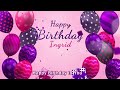 Happy Birthday Ingrid | Ingrid Happy Birthday Song