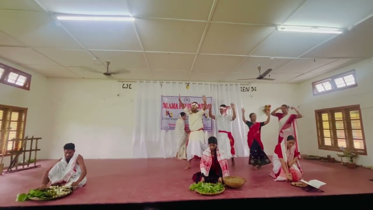 Performing arts 🎭🎭 Presentation.... Theme:- BIHU 🥰❤️🥰❤️