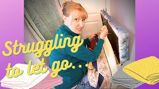 Decluttering Fabric Stash : Asking myself the tough questions