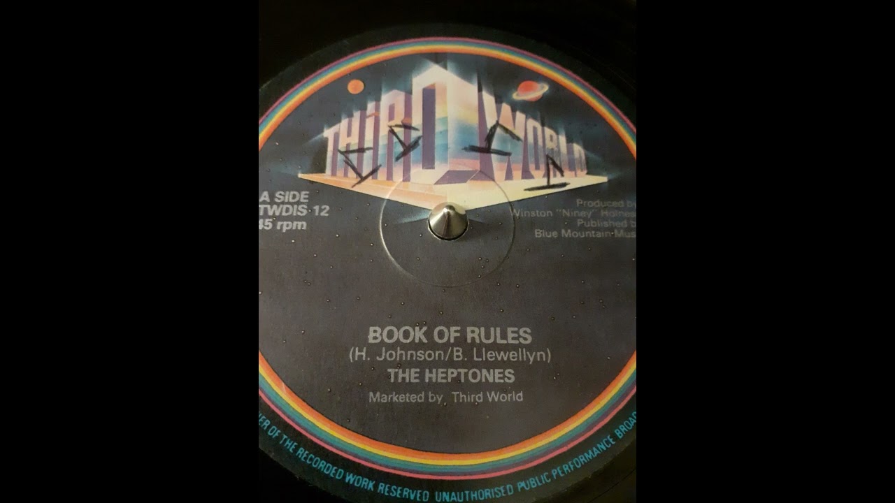 THE HEPTONES - Book Of Rules EXTENDED (Rockers Style) 1978