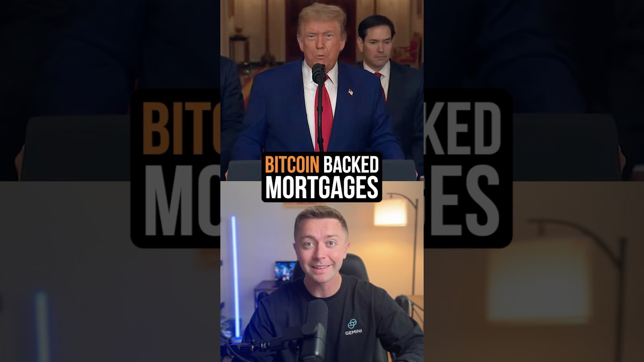 You can buy a house with Bitcoin…