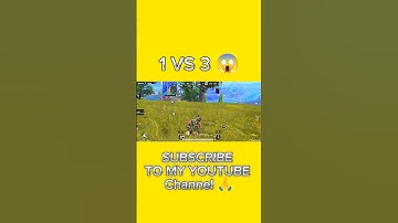 1 V 3 gameplay video 🎮#bgmi #bgmigameplay #bgmishorts#bgmihighlights