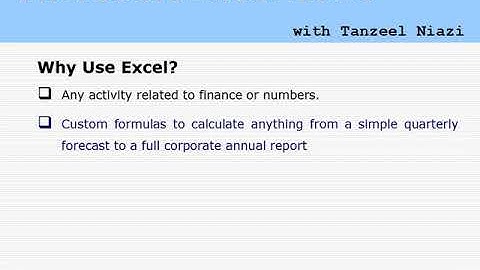 001  Microsoft Excel 2010 Introduction Urdu   Hindi