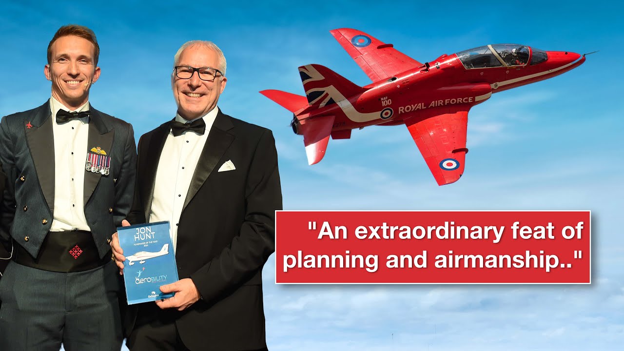 A surprise from THE RED ARROWS!