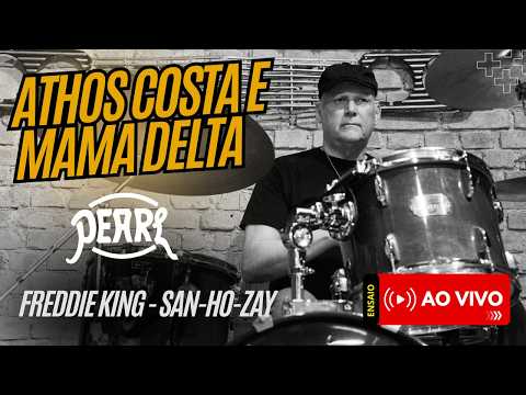 Athos Costa e Mama Delta – “San-Ho-Zay” (Freddie King) | Ensaio ao vivo