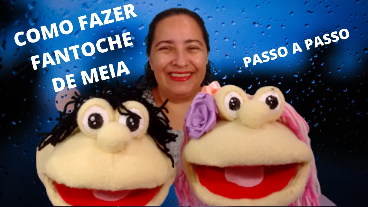 Como fazer fantoche de meia menino e menina/ Passo a passo/Bônus: 3 Dicas de atividade com fantoches