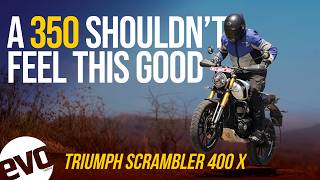 2026 Triumph Scrambler 400 X | 350cc Engine, Lower Price, Same Experience? | Ride Review | Evo India