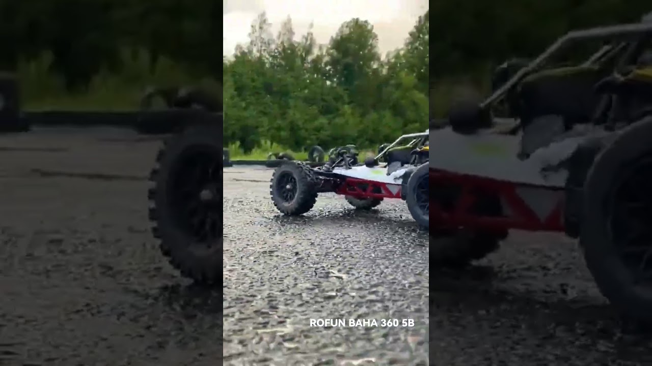 Бензиновая радиоуправляемая машина 1:5 ROFUN BAHA 360 5B
