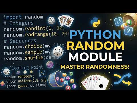 84 🐍 Python Random Module