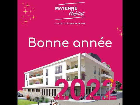 Vœux 2022 de Mayenne Habitat -