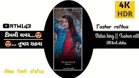 Ld dodava new timli status || rutvik rathva new timli status || #Rtw143