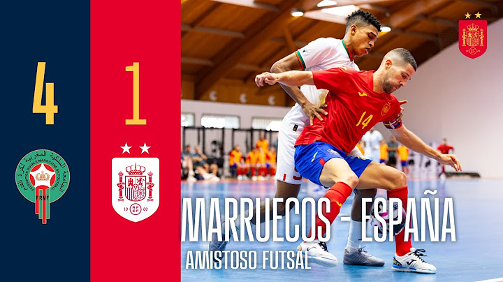 FÚTBOL SALA | RESUMEN | Marruecos 4-1 España | 🔴 SEFUTBOL
