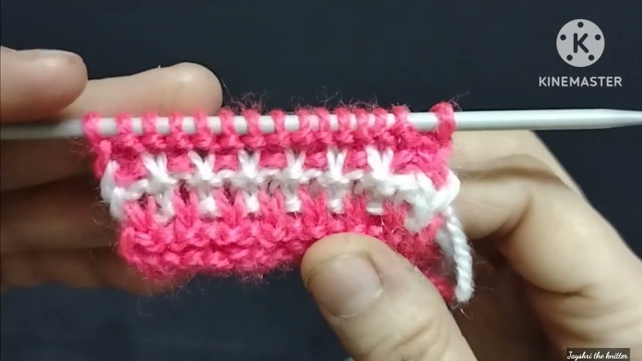 Two colour sweater design for baby | ( बच्चों के लिए दो रंग में स्वेटर डिज़ाइन )