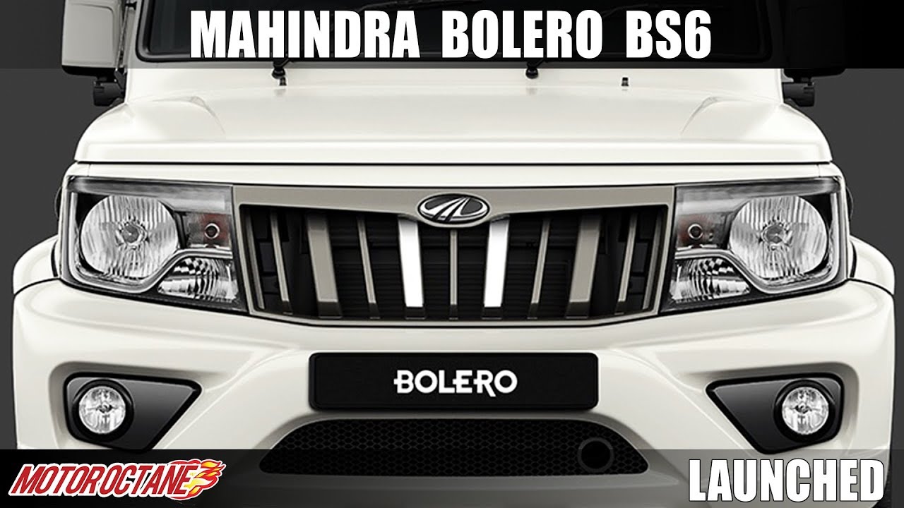Mahindra Bolero Bs6 Launched Hindi Motoroctane Youtube