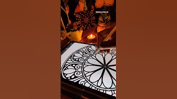 Mandala Coloring Video |#shorts | Procreate Art| Ipad Art | Satisfying Art Challenge #digitalmandala