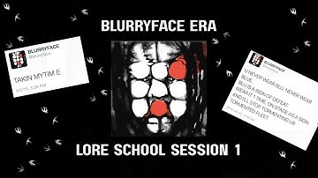 Blurryface Lore - Twenty One Pilots Lore School Session 1