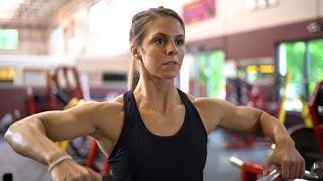 EZ Bar Wide Grip Upright Row