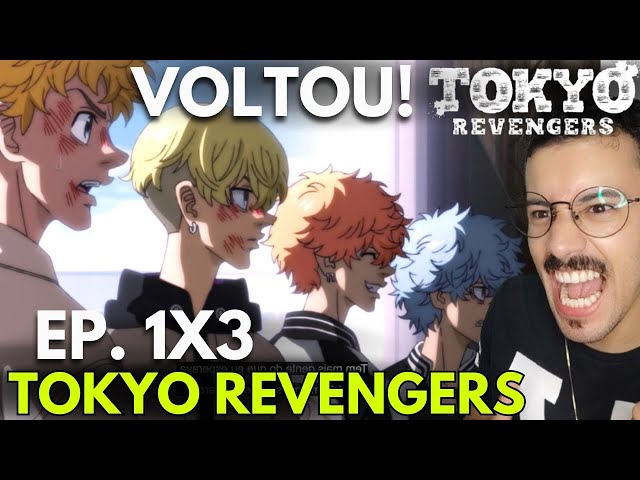 TAKEMICHI VOLTOU BOLADÃO, REACT TOKYO REVENGERS EPÍSODIO 01 TEMPORADA 3