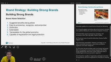 Principles of Marketing - Lecture 5&6