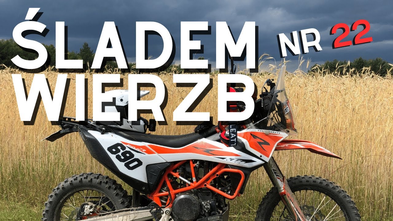 Śladem Wierzb 22 - Offroad - KTM 690 Enduro R - Rade Garage - 4K. - YouTube