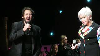 Josh Groban sings Time After Time with Cyndi Lauper @ Radio City Music Hall April 9, 2022 NYC