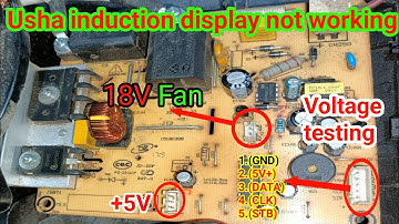 Usha induction | induction cooker display not working | usha induction cooktop ic 3616