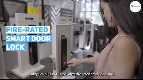 Best Selling Model Solity Smart Lock GM-6000BKF @ An Digital Lock!!
