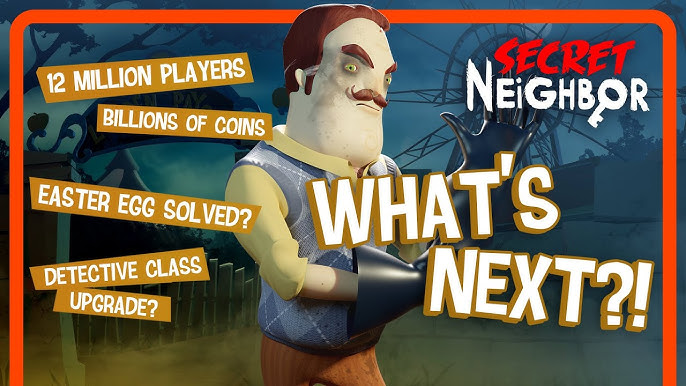 Surprise! A big new Secret Neighbor update just hit Steam! 🔍 New Daily  Quests! 🥊 3 New Brawl Modes! 🛒 Shop revamp Currency &…
