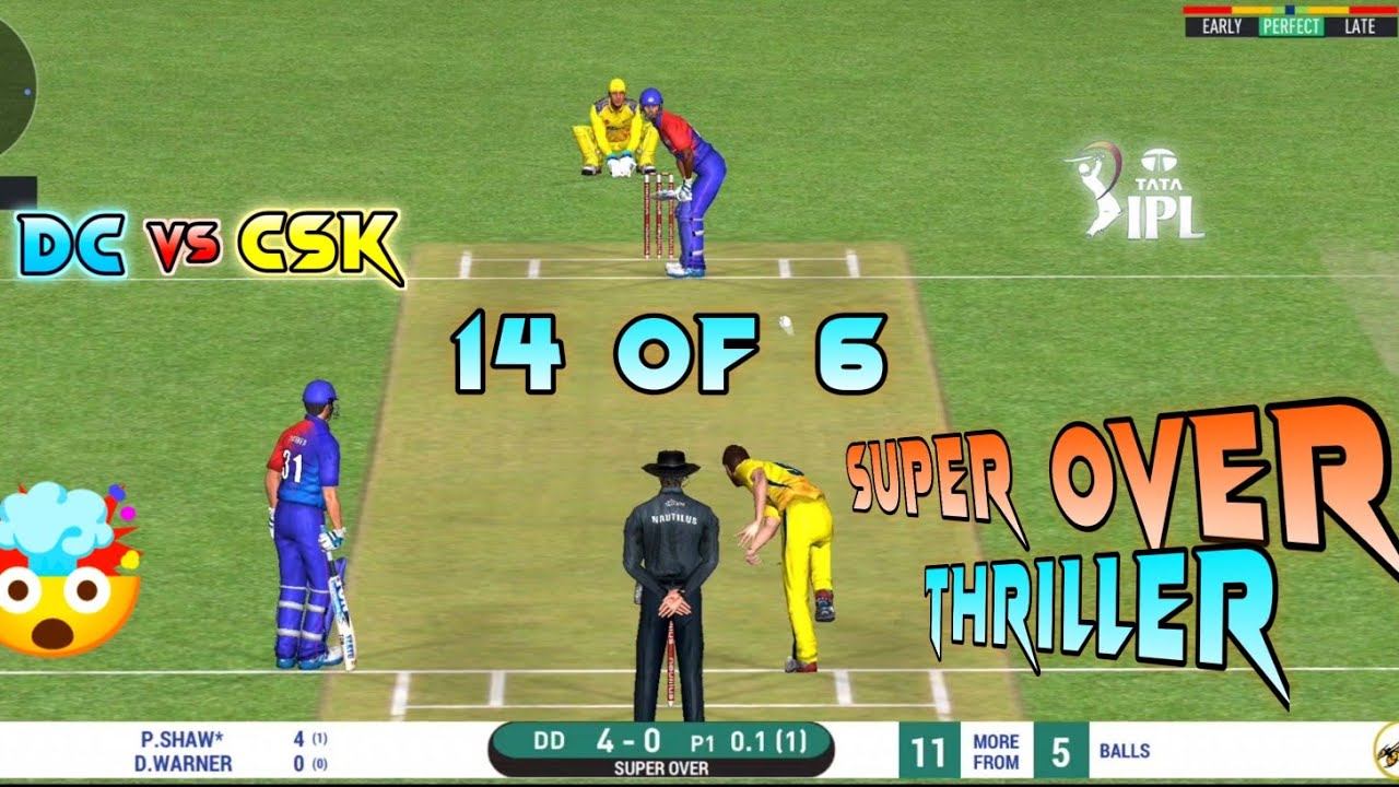 Super Over Thriller - CSK vs DC | Csk Vs Dc Highlights 2023 | Tata Ipl ...
