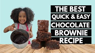 Chocolate brownie recipe | easy way ...
