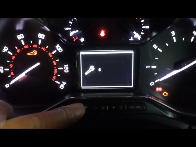 2020 Citroen Berlingo Service Light Reset - Youtube