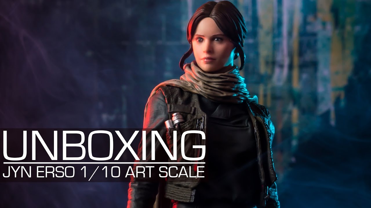Unboxing - Rogue One: A Star Wars Story Jyn Erso 1/10 Art Scale Iron Studios